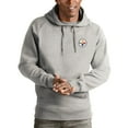 thumbnail image 1 of Men's Antigua Heathered Gray Pittsburgh Steelers Logo Victory Pullover Hoodie, 1 of 1