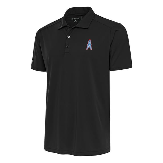 Men's Antigua Houston Oilers Team Logo Throwback Tribute Polo