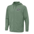 thumbnail image 1 of Men's Antigua Hunter Green Dallas Stars Effortless Full-Zip Hoodie Jacket, 1 of 1