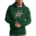 thumbnail image 1 of Men's Antigua Hunter Green Dallas Stars Logo Victory Pullover Hoodie, 1 of 1
