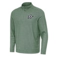 thumbnail image 1 of Men's Antigua Hunter Green Dallas Stars Subtle Quarter-Zip Sweatshirt, 1 of 1
