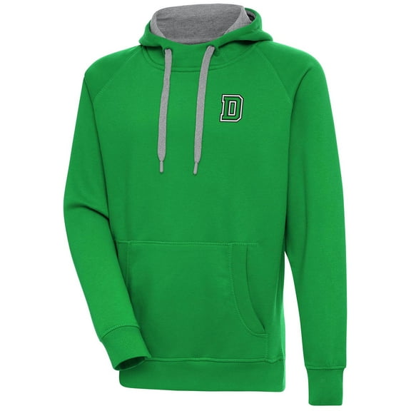 Men's Antigua Kelly Green Dartmouth Big Green Victory Pullover Hoodie