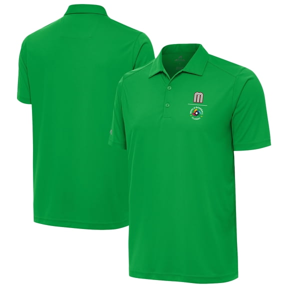 Men's Antigua Kelly Green Mexico Baseball 2026 World Baseball Classic Direct to Film Tribute Polo