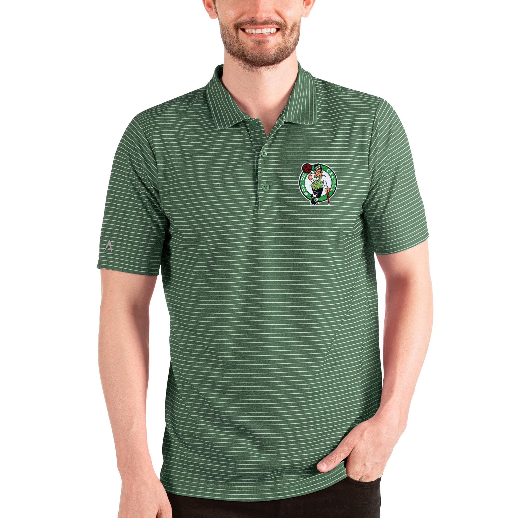 celtics nike polo