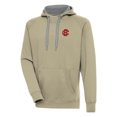 thumbnail image 1 of Men's Antigua  Khaki Bethune-Cookman Wildcats Victory Pullover Hoodie, 1 of 1