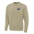 thumbnail image 1 of Men's Antigua Khaki Buffalo Sabres Victory Crewneck Pullover Sweatshirt, 1 of 1