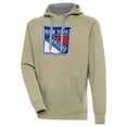 thumbnail image 1 of Men's Antigua Khaki New York Rangers Victory Pullover Hoodie, 1 of 1