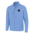 thumbnail image 1 of Men's Antigua Light Blue Houston Dash Objection Full-Zip Jacket, 1 of 1