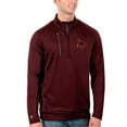 thumbnail image 1 of Men's Antigua Maroon/Charcoal Texas State Bobcats Generation Half-Zip Pullover Jacket, 1 of 1