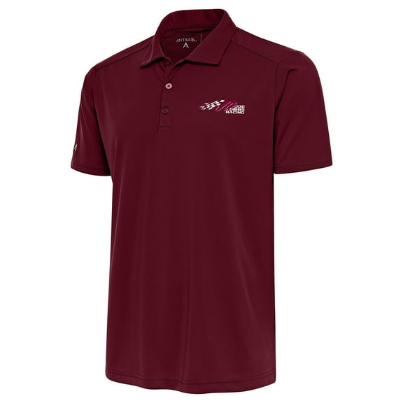 Men's Antigua Maroon Joe Gibbs Racing Tribute Polo