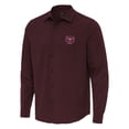 thumbnail image 1 of Men's Antigua Maroon Missouri State University Bears Exposure Woven Long Sleeve Full-Button Shirt, 1 of 1