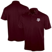 Mens Antigua Maroon Texas A&M Aggies Unshakeable Solid Polo
