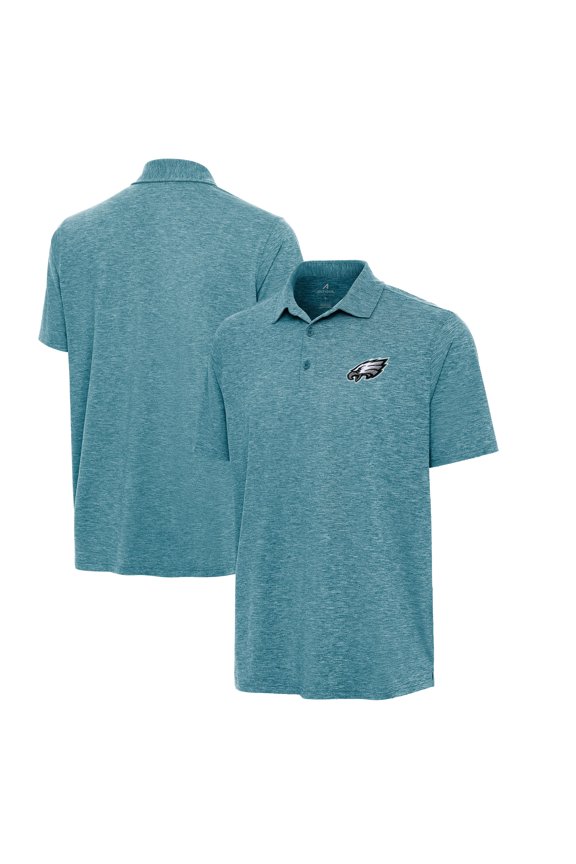Men's Antigua Midnight Green Philadelphia Eagles Par 3 Polo
