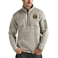thumbnail image 1 of Men's Antigua Natural Denver Nuggets Fortune Quarter-Zip Pullover Jacket, 1 of 1