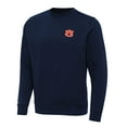 thumbnail image 1 of Men's Antigua Navy Auburn Tigers Big & Tall Victory Crewneck Pullover Sweatshirt, 1 of 1