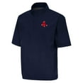 thumbnail image 1 of Men's Antigua Navy Boston Red Sox Brisk Quarter-Zip Wind Shirt, 1 of 1
