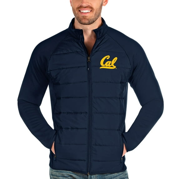 Men's Antigua Navy Cal Bears Altitude Full-Zip Jacket