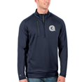 thumbnail image 1 of Men's Antigua Navy/Charcoal Georgetown Hoyas Generation Half-Zip Pullover Jacket, 1 of 1