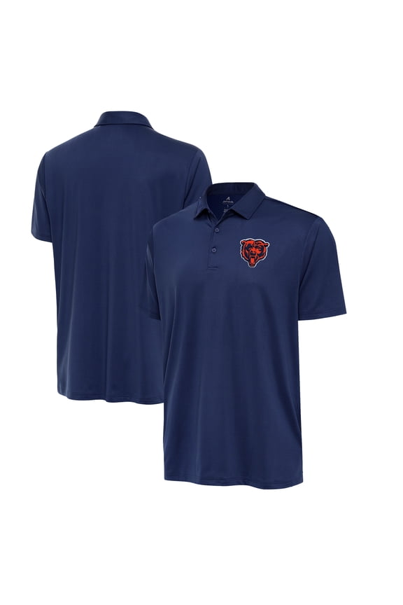 Men's Antigua Navy Chicago Bears Eclipse Polo