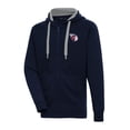 thumbnail image 1 of Men's Antigua Navy Cleveland Guardians Big & Tall Victory Full-Zip Hoodie Jacket, 1 of 1