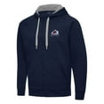 thumbnail image 1 of Men's Antigua Navy Colorado Avalanche Big & Tall Victory Full-Zip Hoodie, 1 of 1