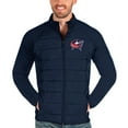 thumbnail image 1 of Men's Antigua Navy Columbus Blue Jackets Altitude Full-Zip Jacket, 1 of 1