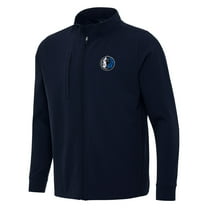 Men's Antigua Navy Dallas Mavericks Regard Full-Zip Jacket