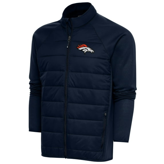 Men's Antigua Navy Denver Broncos Altitude Full-Zip Jacket