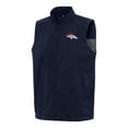 thumbnail image 1 of Men's Antigua Navy Denver Broncos Brisk Full-Zip Vest, 1 of 1