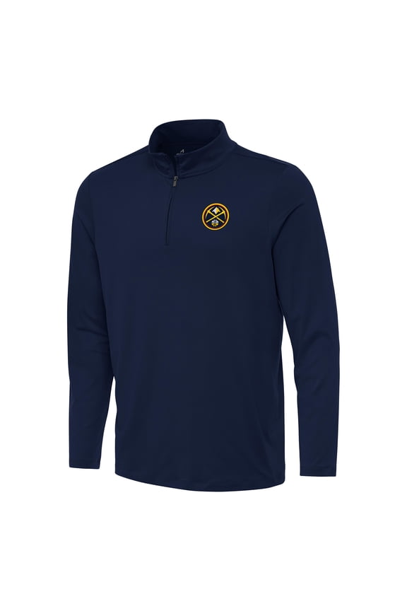 Men's Antigua Navy Denver Nuggets Reprocess Quarter-Zip Top