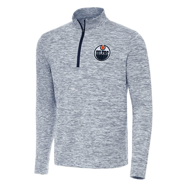 Men's Antigua Navy Edmonton Oilers Cause QuarterZip Top