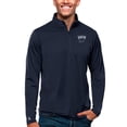 thumbnail image 1 of Men's Antigua Navy Howard Bison Tribute Quarter-Zip Pullover Top, 1 of 1