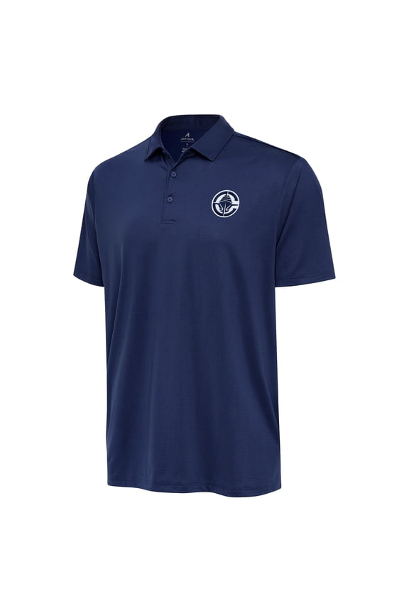 Men's Antigua Navy LA Clippers Big & Tall Ellipse Polo
