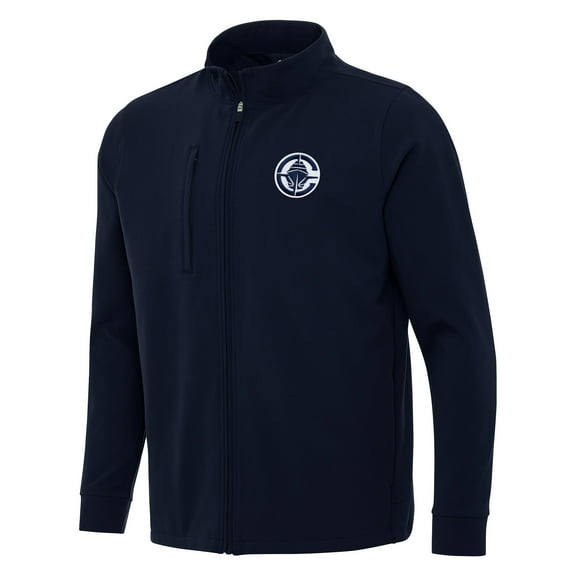 Men's Antigua Navy LA Clippers Regard Full-Zip Jacket