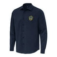 thumbnail image 1 of Men's Antigua Navy LA Galaxy Exposure Woven Long Sleeve Button-Up Shirt, 1 of 1