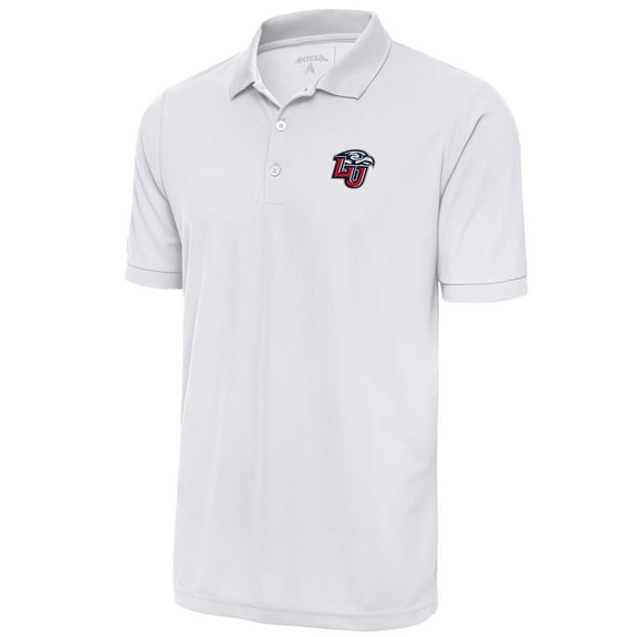 Men's Antigua White Liberty Flames Legacy Pique Polo