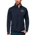 thumbnail image 1 of Men's Antigua Navy Los Angeles Chargers Tribute Quarter-Zip Lightweight Pullover Top, 1 of 1