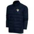 thumbnail image 1 of Men's Antigua  Navy Los Angeles Rams Altitude Full-Zip Jacket, 1 of 1