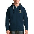 thumbnail image 1 of Men's Antigua Navy Los Angeles Rams Logo Victory Full-Zip Hoodie, 1 of 1