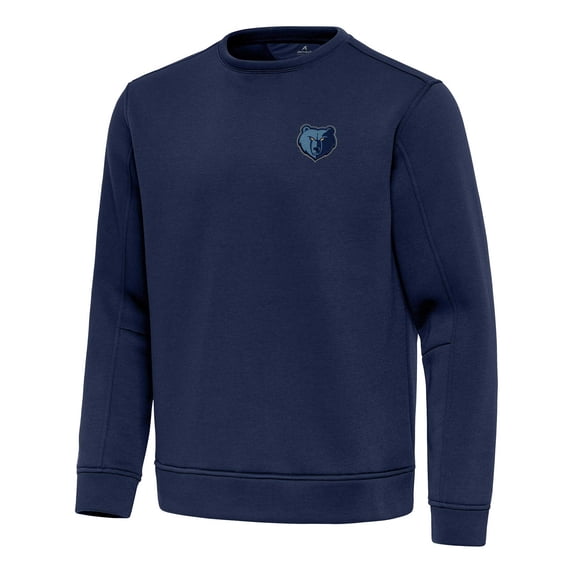 Men's Antigua Navy Memphis Grizzlies Relevant Pullover Sweatshirt