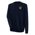 thumbnail image 1 of Men's Antigua  Navy Milwaukee Brewers Victory Pullover Sweatshirt, 1 of 1