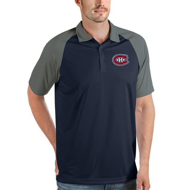 Men's Antigua Navy Montreal Canadiens Nova Polo