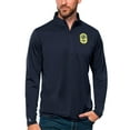 thumbnail image 1 of Men's Antigua Navy Nashville SC Tribute Quarter-Zip Pullover Top, 1 of 1