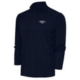 thumbnail image 1 of Men's Antigua Navy New Orleans Pelicans Metallic Logo Tribute Quarter-Zip Top, 1 of 1
