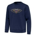 thumbnail image 1 of Men's Antigua  Navy New Orleans Pelicans Relevant Pullover Sweatshirt, 1 of 1