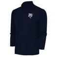 thumbnail image 1 of Men's Antigua Navy New York Black Yankees Tribute Quarter-Zip Pullover Top, 1 of 1