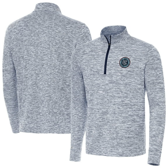 Men's Antigua Navy New York City FC Cause Quarter-Zip Top