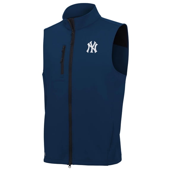 Men's Antigua Navy New York Yankees Demand Full-Zip Vest