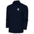 thumbnail image 1 of Men's Antigua Navy New York Yankees Metallic Tribute Quarter-Zip Top, 1 of 1