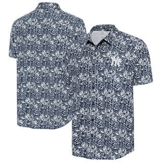 Yankees ボタンアップシャツ XL ネイビー Yankees Button Down Shirt